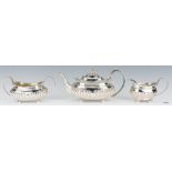 George III Sterling Tea Service, 3 pcs