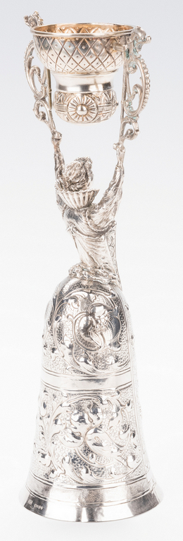 Continental Silver Wager or Marriage Cup - Image 3 of 14