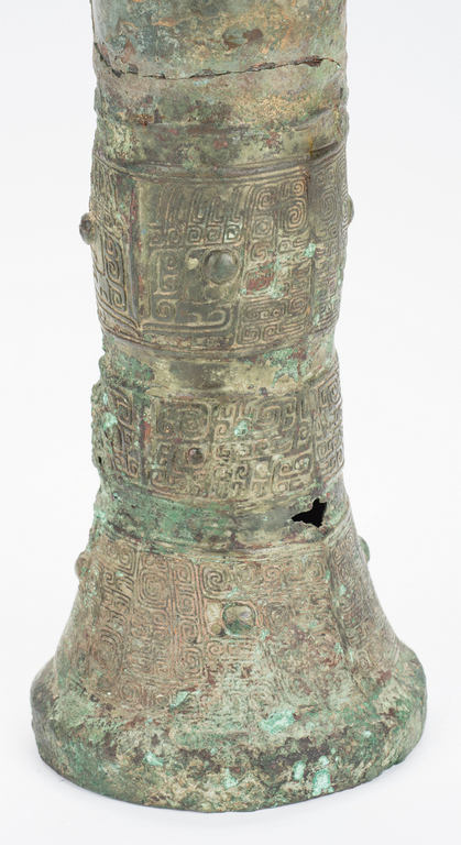 Rare Chinese Archaic Bronze Wine Vessel - Image 5 of 12