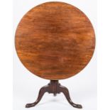 Georgian Mahogany Tea Table