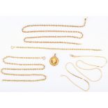 4 items of 14K Gold Jewelry plus Coin (5 pcs total)