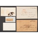 John Q. & Louisa Adams Signatures & Lock of Hair