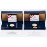 Library Congress Plat/Gold $10 Coins