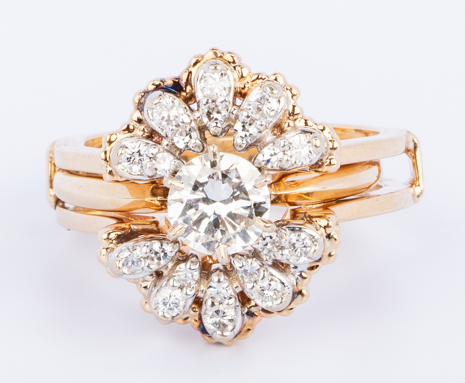 Two 14K Diamond Wedding Rings - Image 3 of 17
