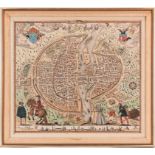 European Prints, inc. Paris Map