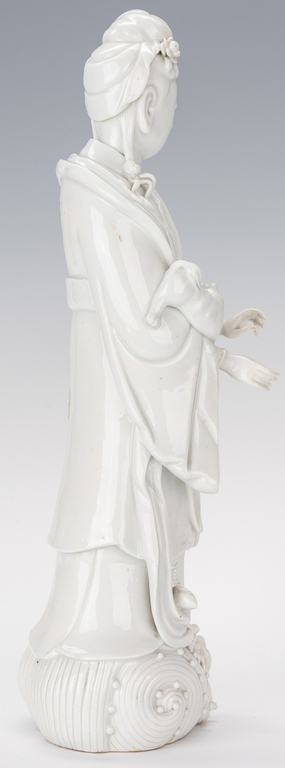 Blanc de Chine Porcelain Quan Yin Figure - Image 12 of 18