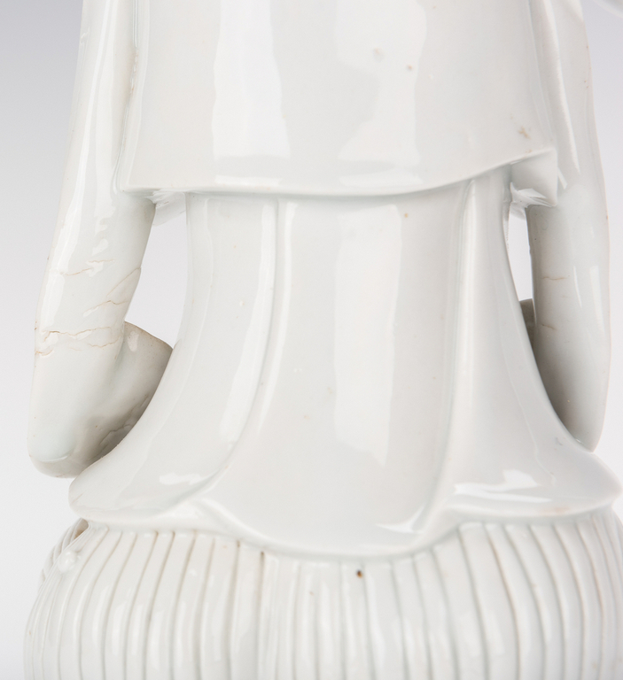 Blanc de Chine Porcelain Quan Yin Figure - Image 18 of 18