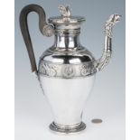 French Empire Sterling Silver Coffee Pot