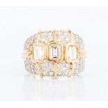 14K/18K Gold Diamond Fashion Ring
