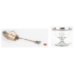 Gorham Sterling Figural Nut Spoon & Shreve & Co. Sterling Silver Waste Bowl