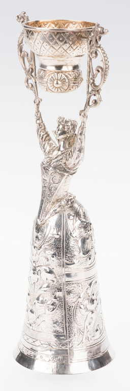 Continental Silver Wager or Marriage Cup - Image 12 of 14