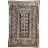 Antique Chi-Chi Caucasian Area Rug