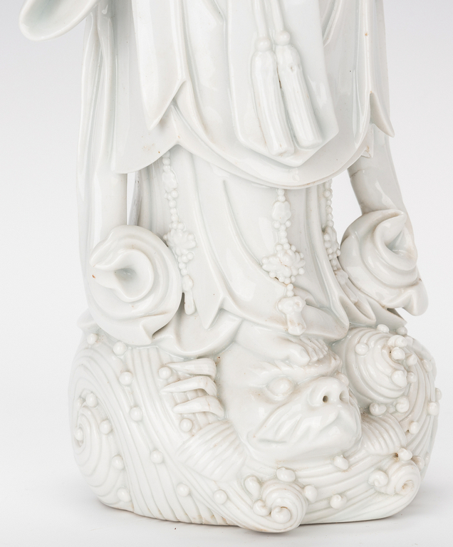 Blanc de Chine Porcelain Quan Yin Figure - Image 6 of 18