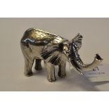 A silver elephant, 4.