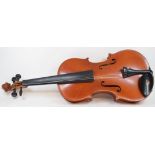 A violin,