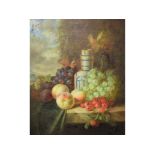 Continental school, a still life of frui