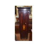 A late Victorian mahogany cupboard, of s