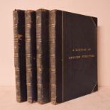 Macquoid (Percy) A History of English Furniture, half calf, four vols,