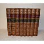 Shakespeare (William) Works of, Charles Knight editor, 1867, eight vols,