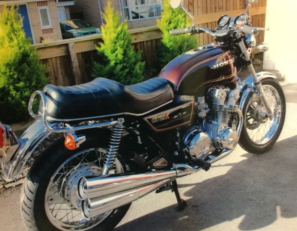 A 1981 Honda CB750K/Four, registration number SVR 655W, maroon. - Image 2 of 2