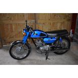 A 1969 Yamaha CS2 180, registration number TOR 146G, ***frame number CS2 001743 (not CS2 60174),