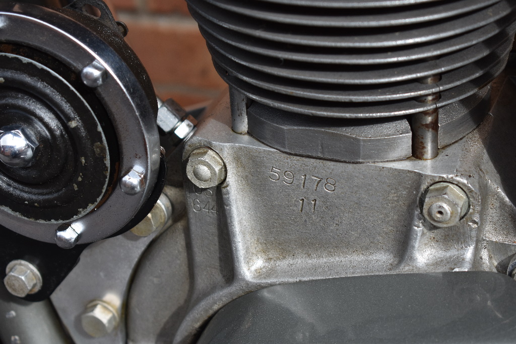 A 1954 Norton International 30M, registration number WHA 219, engine number J1151978, - Image 4 of 8