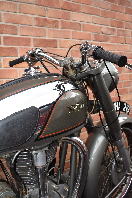 A 1954 Norton International 30M, registration number WHA 219, engine number J1151978, - Image 8 of 8