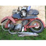 A ***1964 (not 1962)*** Honda Benly C92 (125cc) project, registration number FMM 29B, black.