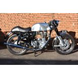 A 2002 Royal Enfield Bullet 500 Clubman GT, registration number YIL 6126,