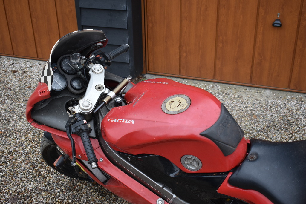 A 1994 Cagiva Mito 125, registration number L601 HKN, frame number 8P-023407, red. - Image 5 of 5