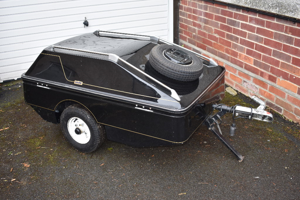 A 1992 Yamaha XVZ1300 Venture Royal and Squire trailer, registration number H72 GKP, black. - Image 5 of 6