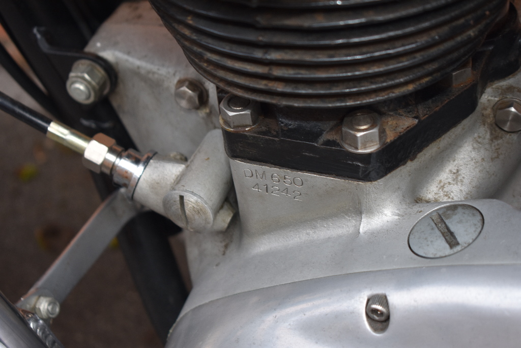 A 1969 Triumph Bonneville, registration number VRX 65H, frame number HC23306, - Image 6 of 6