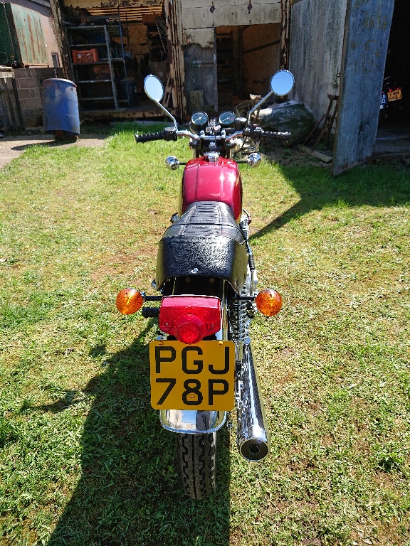 A 1976 Honda CB400/Four, registration number PGJ 78P, frame number CB400F-1053091, - Image 6 of 6