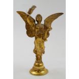 A 19th century gilt brass figure, of an