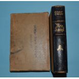 Hitler (Adolf) Mein Kampf, velum, with slip case, possibly for a wedding day, a German POW card,