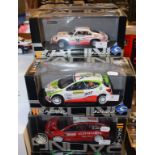 A Solido Racing Collection 1:18 scale die-cast model Alpine Renault 1800TDF-2007,