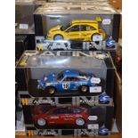 A Solido Racing Collection 1:18 scale die-cast model Alpine A110 1800 Rallye,