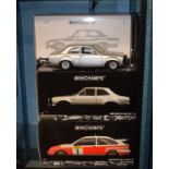 A Minichamps 1:18 scale die-cast model Ford Escort I RS 1600 'AVO' 1970,