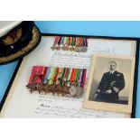 A group of eight medals, awarded to Commander Henry George Tidy RN, comprising an OBE,