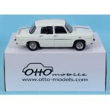 An Otto 1:12 scale Renault 8 Gordini Blanche,