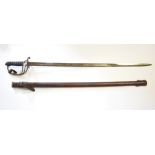 A Royal Artillery officer's sword, Henry Wilkinson, 56640, as used by 2Lt C J Lloyd,