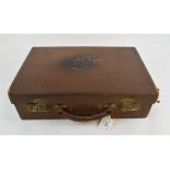 An attache case, with King George VI cyp