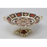 A Royal Crown Derby Old Imari pedestal b