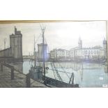 A Bernard Buffet coloured print, a conti