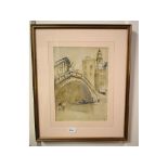 Harry Morley ARA, The Rialto Bridge from