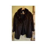 A lady's mink fur coat, bears a label Wi