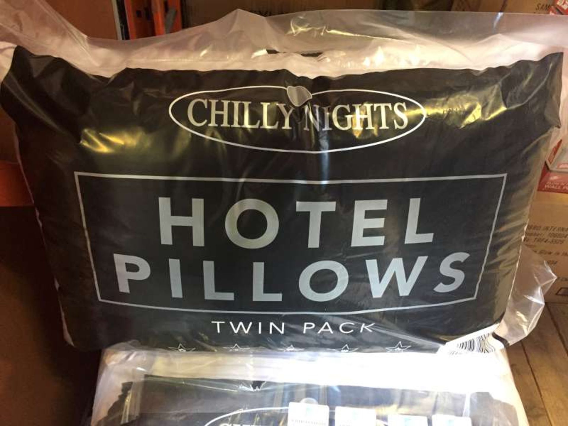 12 X BRAND NEW CHILLY NIGHTS PILLOWS IN 1 BAG