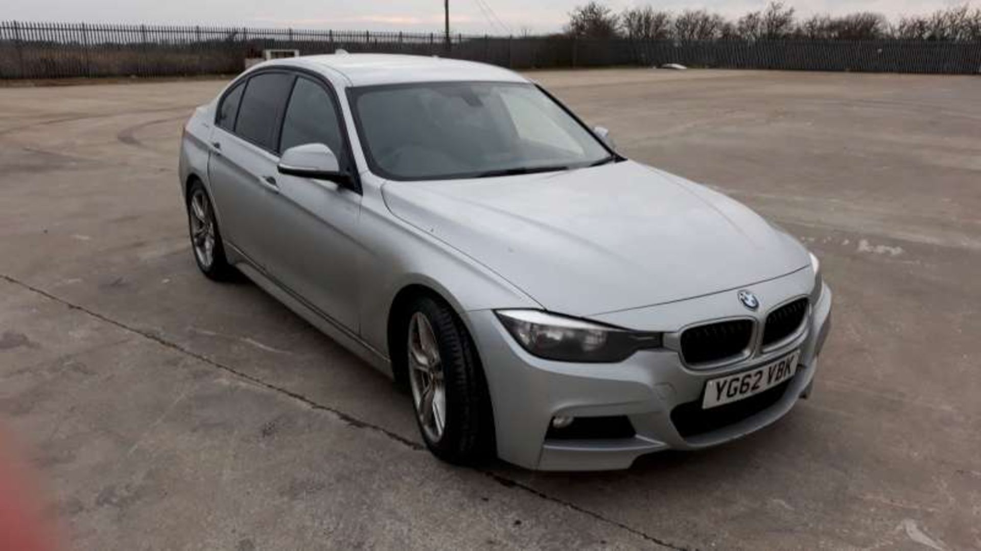 SILVER BMW 320D M SPORT AUTO. ( DIESEL ) Reg : YG62 VBK Mileage : 155,798 MOT Certificate - 27/09/