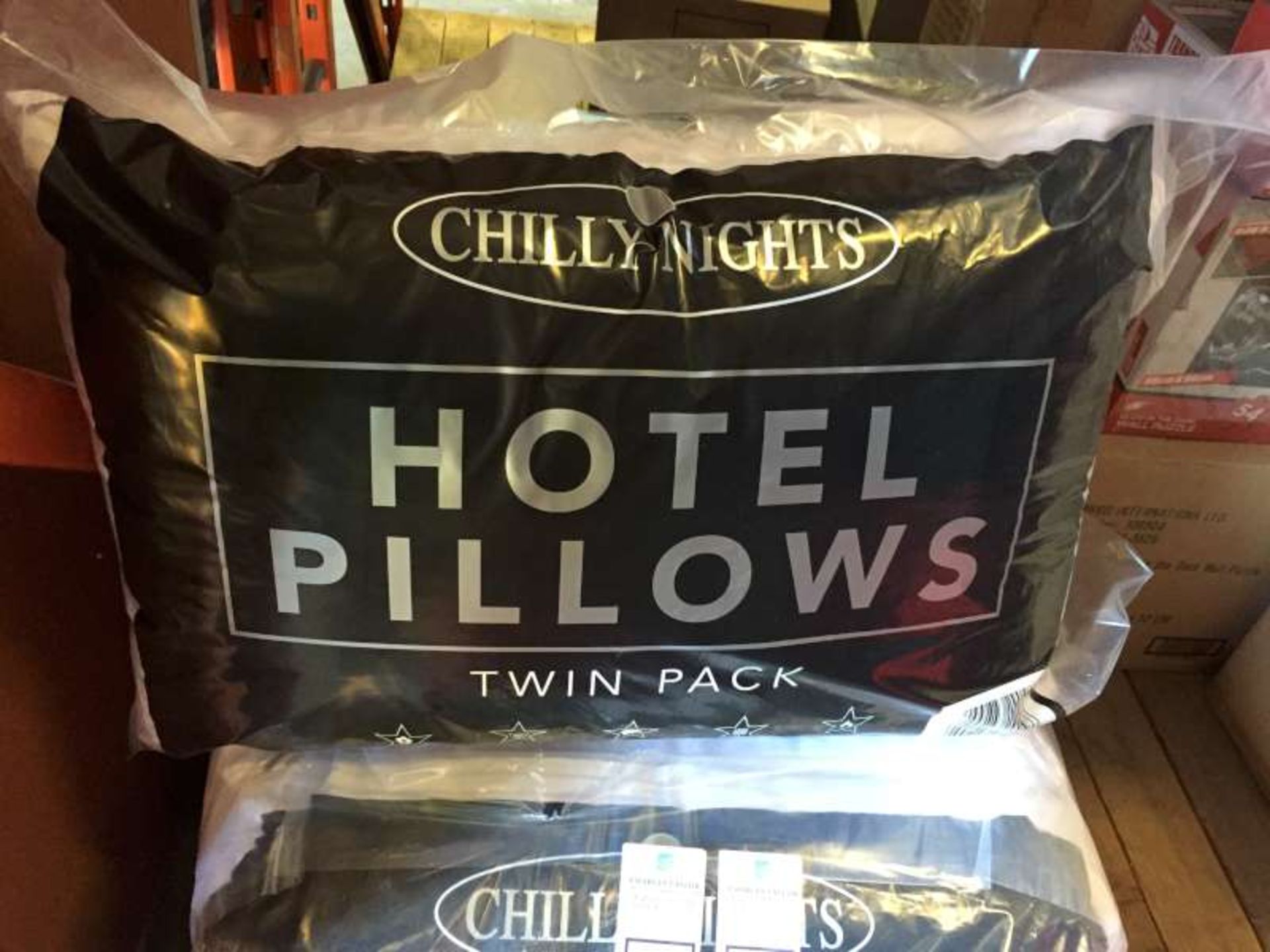 12 X BRAND NEW CHILLY NIGHTS PILLOWS IN 1 BAG