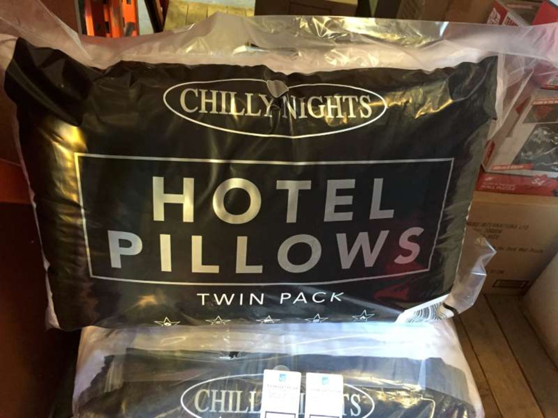 12 X BRAND NEW CHILLY NIGHTS PILLOWS IN 1 BAG